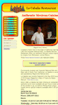 Mobile Screenshot of lacabanamexicanrestaurant.com